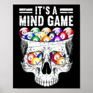 Het is een gedachtenspel poster