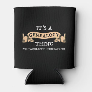 Het is een genealogie ding Koelbox Blikjeskoeler