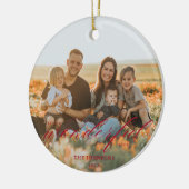 Het is een geweldig leven keramisch ornament Red (Links)