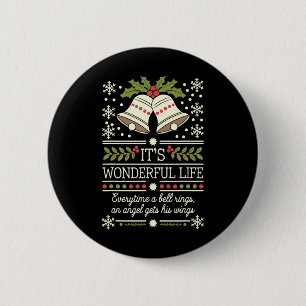 Het is een geweldig Shirt elke keer als er een bel Ronde Button 5,7 Cm