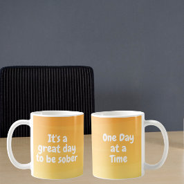 Het is een geweldige dag om nuchter te zijn - Sobr Koffiemok