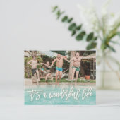 Het is een geweldige Kerstmis Feestdagenkaart (Staand voorkant)