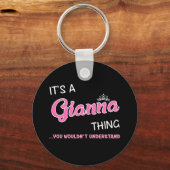 Het is een Gianna ding dat je niet zou begrijpen Sleutelhanger (Voorkant)