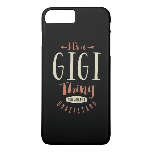 Het is een Gigi Thing Case-Mate iPhone Case (Achterkant)