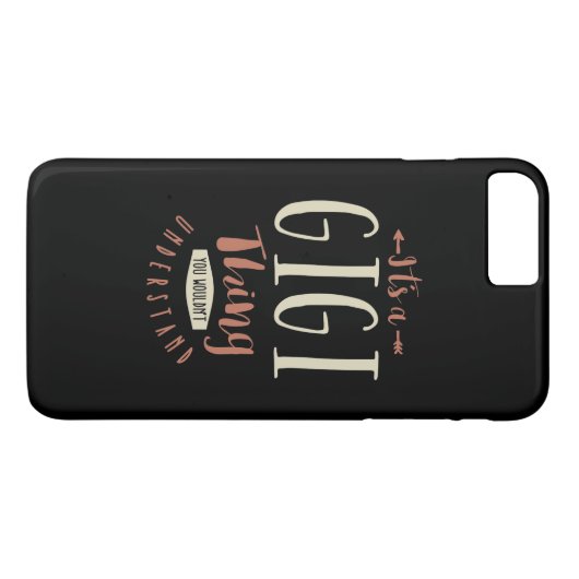 Het is een Gigi Thing Case-Mate iPhone Case (Achterkant (Horizontaal))