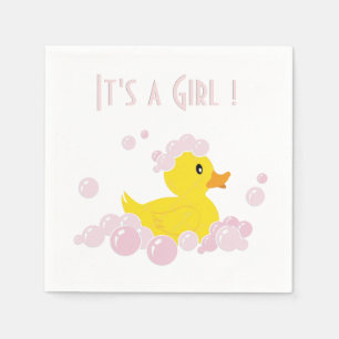 Het is een Girl Duck Servetten
