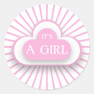 Het is een Girl Sticker