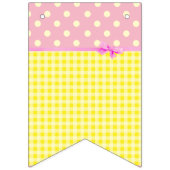 Het is een Girl Sunflower Baby shower Banner (Eerste vlag)