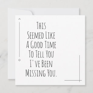 Het is een goed moment om je te vertellen dat ik j