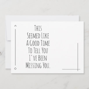 Het is een goed moment om je te vertellen dat ik j