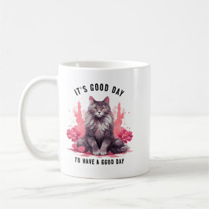 Het is een goede dag - Cat Day Celebration Koffiemok