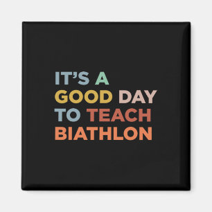Het is een goede dag om Biathlon Coach 1 te leren Magneet