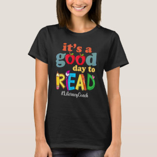 Het Is Een Goede Dag Om Boek Te Lezen  Geletterdhe T-shirt