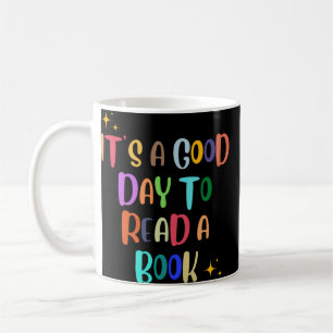 Het is een goede dag om een boek te lezen - Book L Koffiemok