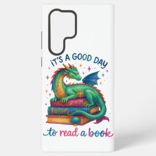 Het is een goede dag om een boek te lezen samsung galaxy hoesje