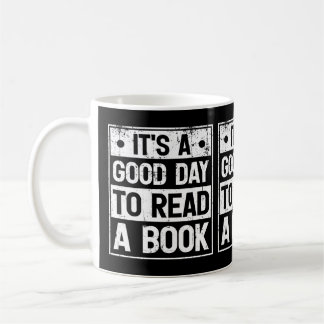 Het is een goede dag om een boekmok te lezen koffiemok
