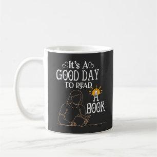 Het is een goede dag om een shirt te lezen, Boeksh Koffiemok