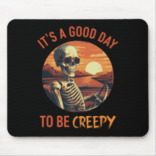 Het is een goede dag om griezelig grappig Hallowe Muismat