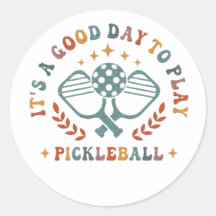 Het is een goede dag om Pickleball Shirt te spelen