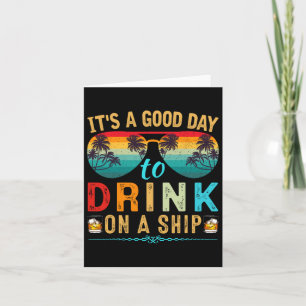 Het is een goede dag om te Drinken op een cruisere Kaart