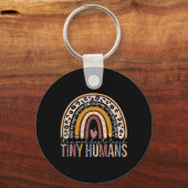 Het is een goede dag om Tiny Humans Fun Teacher T  Sleutelhanger (Voorkant)