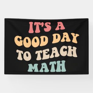 Het Is Een Goede Dag Om Wiskunde II Te Doceren Spandoek