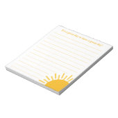 Het is een goede dag-positiviteitsprijs om Lijst t Notitieblok (Gedraaid)