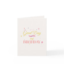 Het is een goede dag voor een 1e verjaardag Pink G