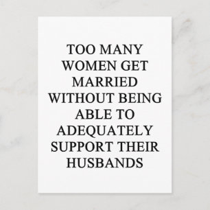 Het is een grappig idee voor jou briefkaart