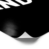 Het is een grappige strike Halloween bowling Perfect Poster (Hoek)