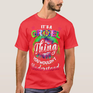 Het is een Grisel Thing Dye Grisel Name 5454 T-shirt