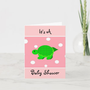 Het is een Groene Schildpad Babyborrel