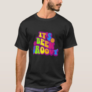 Het is een Groovy Retro Seventies Disco Era T-shirt