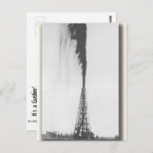 Het is een Gusher Briefkaart (Voorkant / Achterkant)