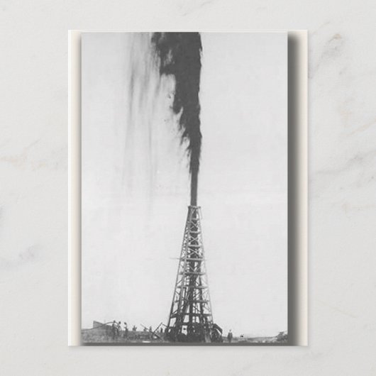 Het is een Gusher Briefkaart (Voorkant)