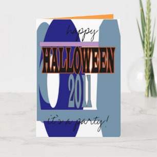 Het is een Halloween-feestje