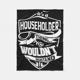 Het is een huishouden ding geschenken fleece deken