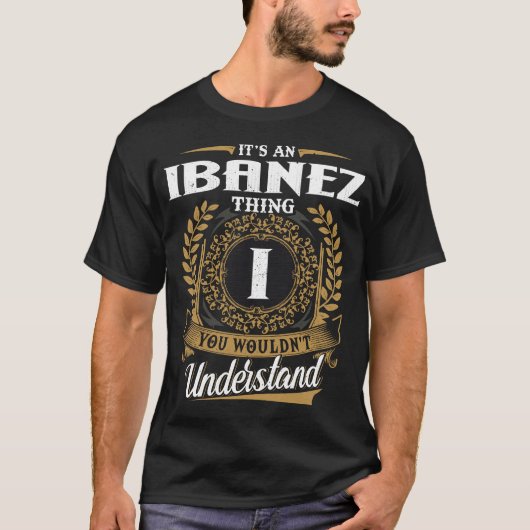 Het is een Ibanez ding dat je zou_niet begrijpen T-shirt (Voorkant)