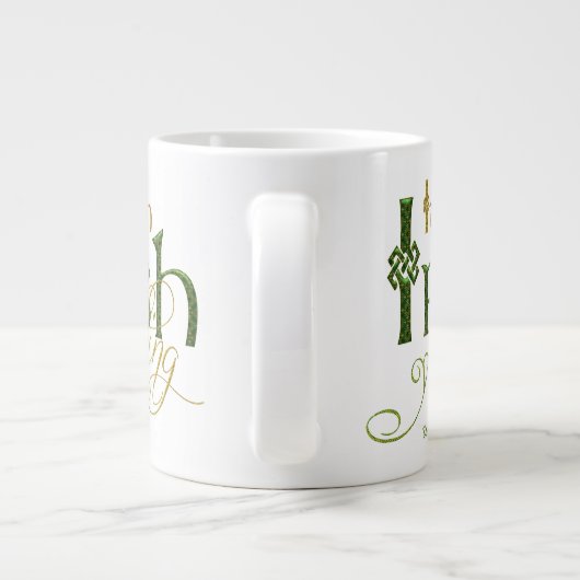 Het is een Iers ding Jumbo Mok (Achterkant)