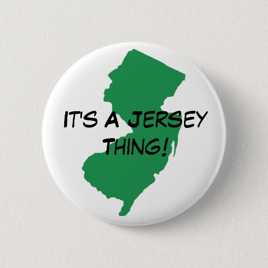 Het is een Jersey Button! Ronde Button 5,7 Cm (Voorkant)