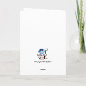 Het is een jongen! Aankondiging van Lil' Carpenter (Achterkant)