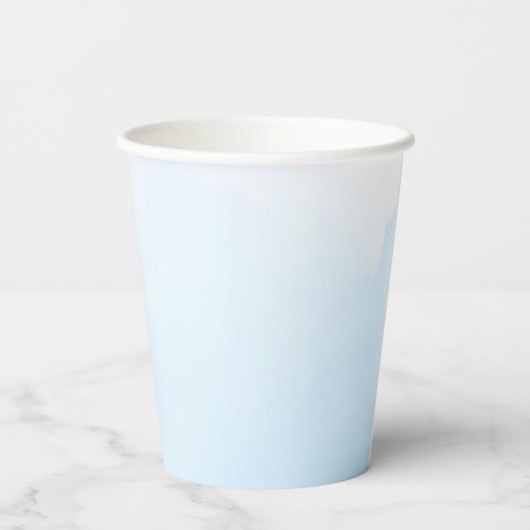 Het is een jongen! | BABY SHOWER Papieren Bekers (Achterkant)