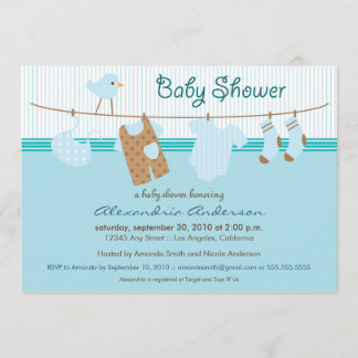Het is een jongen! Baby shower sluiten Kaart