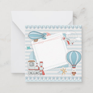 Het is een jongen/Baby shower uitnodiging