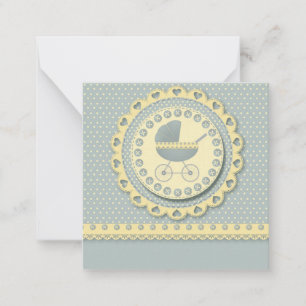 Het is een jongen/Baby shower uitnodiging