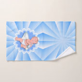 Het is een jongen! bad handdoek (Handdoek)