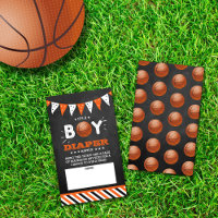 Het is een jongen! Basketbal Baby shower Luier Raf