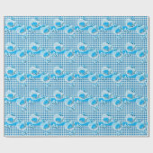 Het is een jongen, blauw en wit geplakt met Baby o Cadeaupapier (Vlak)