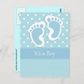 Het is een jongen briefkaart (Voorkant / Achterkant)