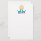 Het is een jongen briefpapier (Voorkant / Achterkant)